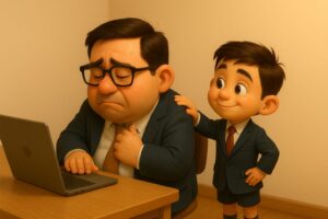 猫背はスーツの天敵！「布の歪み」を解消し自信を取り戻す3つのステップ