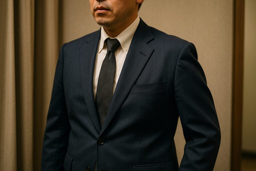 多くの男性が30代、40代で直面する「スーツが似合わない」問題。