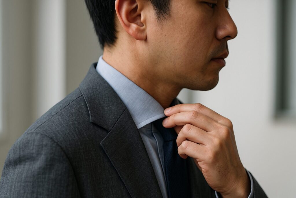 就活スーツ：サイズが合わないと「頼りなく見える」理由