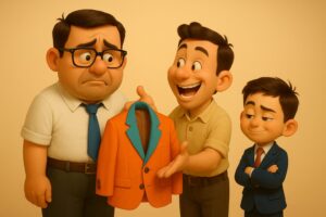 スーツ店の販売員の押し売りが怖い