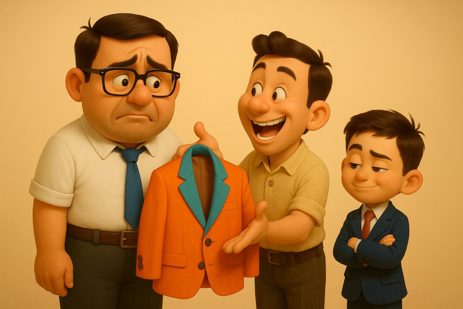 スーツ店の販売員の押し売りが怖い